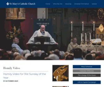 StmarysgVl.org(Mary's Catholic Church) Screenshot