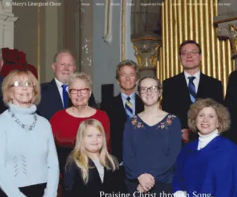 Stmarysliturgicalchoir.org(Mary's Liturgical Choir) Screenshot