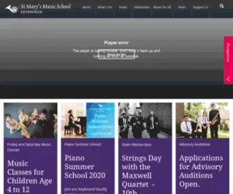 Stmarysmusicschool.co.uk(St Mary's Music School) Screenshot