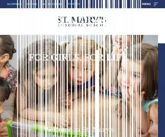 Stmarysschool.org(Mary's Episcopal School) Screenshot