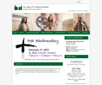 Stmarystpatrick.org(Stmarystpatrick) Screenshot