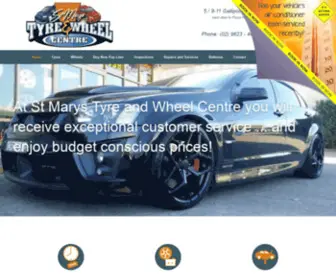 Stmarystyres.com.au(St Marys Tyre and Wheel Centre) Screenshot