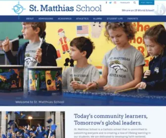 Stmatthiasschool.org(Matthias Elementary School) Screenshot