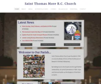 STMchurch.net(Saint Thomas More R.C) Screenshot