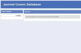 STmcovers.com(Journal Covers Database) Screenshot