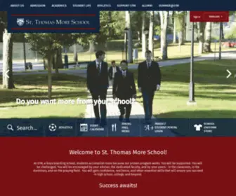 STMCT.org(St. Thomas More School) Screenshot