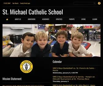 Stmichaelcs.org(Houston) Screenshot