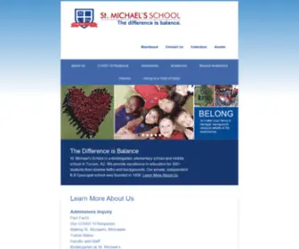 Stmichael.net(Middle School) Screenshot