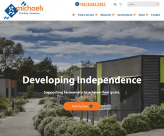 Stmichaels.asn.au(St Michaels) Screenshot