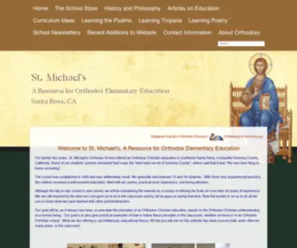 Stmichaelschool.us(Orthodox) Screenshot