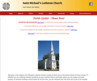 Stmichaelslutheran.org(Michael's Lutheran Church) Screenshot