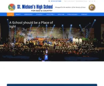 Stmichaelspatna.edu.in(Michael high school) Screenshot