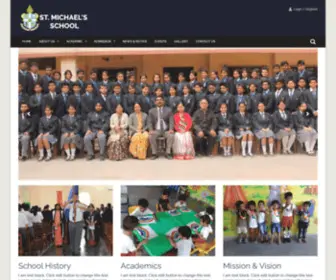 Stmichaelsschooldgp.in(ICSE School in Durgapur) Screenshot