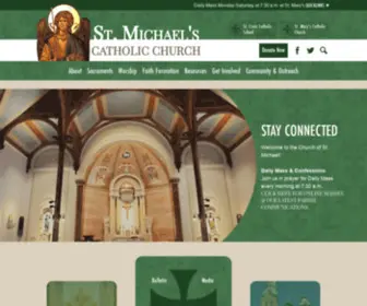 Stmichaelstillwater.org(St. Michael's Catholic Church) Screenshot