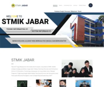 Stmik-Jabar.ac.id(STMIK JABAR) Screenshot