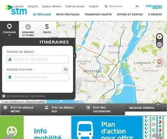 STM.info(Société de transport de Montréal) Screenshot