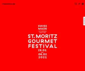 Stmoritz-Gourmetfestival.ch(The Original since 1994) Screenshot