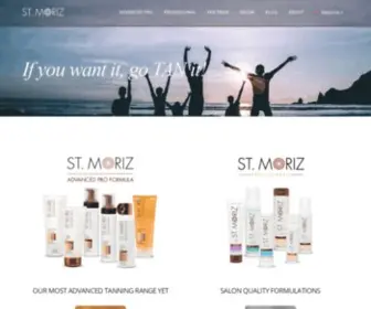 Stmoriz.co.uk(St. Moriz easy self tanning solutions let you get salon tested results at home) Screenshot