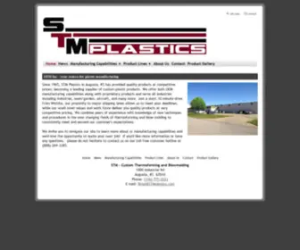 STMplastics.com(Custom Thermoforming) Screenshot