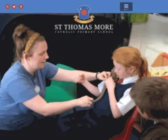 STMprimary.org(St Thomas More Catholic Primary School) Screenshot