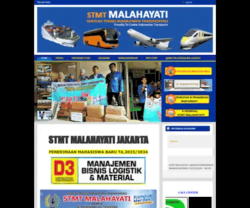 STMT-Malahayati.ac.id(STMT MALAHAYATI) Screenshot