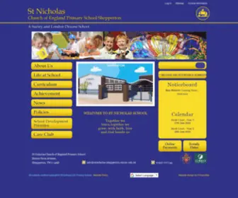 Stnicholas-Shepperton.co.uk(St Nicholas CE Primary School) Screenshot