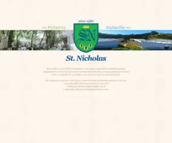 Stnicholas.com.br(Nicholas School) Screenshot