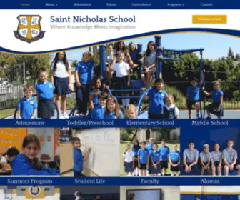 Stnicholaseducation.com(Saint Nicholas Education) Screenshot