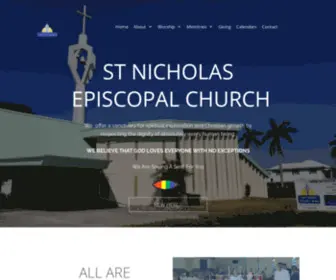 Stnicholasfl.org(St Nicholas Episcopal Church) Screenshot