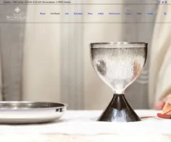 Stnicholasofallon.org(Nicholas is a Roman Catholic Community) Screenshot