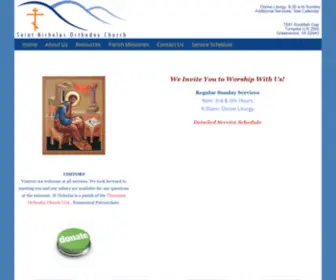 Stnicholasorthodoxchurch.com(Stnicholasorthodoxchurch) Screenshot