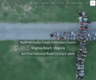 Stnicksgoc.org(Saint Nicholas Greek Orthodox Church) Screenshot