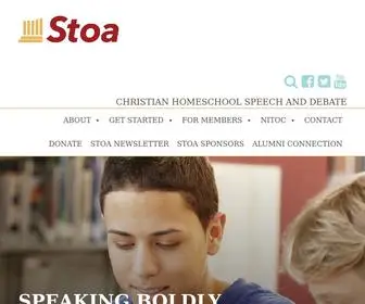 Stoausa.org(Speaking Boldly) Screenshot