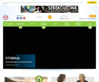 Stobklub.cz(Zdravý životní styl a hubnutí s rozumem) Screenshot