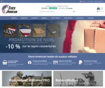 Stock-Americain.com(Stock Américain) Screenshot