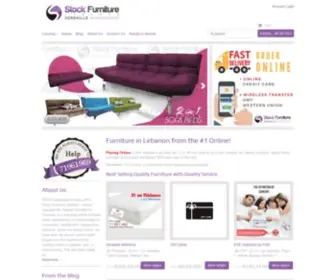 Stock-Furniture.com(Stock Furniture) Screenshot