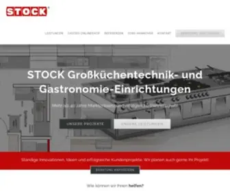 Stock-Online.de(Ihr Profi für Großküchen) Screenshot