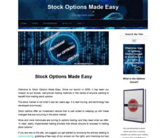 Stock-Options-Made-Easy.com(T3 Live) Screenshot