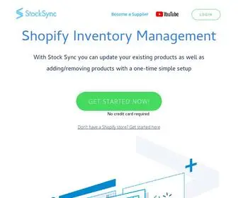 Stock-SYNC.com(Stock Sync (Ecommerce Inventory Management App)) Screenshot