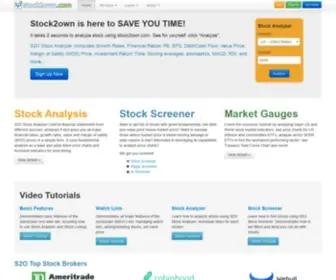 Stock2OWN.com(Stock Analysis) Screenshot