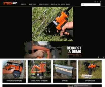 Stockade.com(STOCKade Fencing Staplers) Screenshot