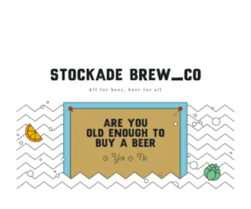 Stockadebrewco.com.au(Stockade Brew Co) Screenshot