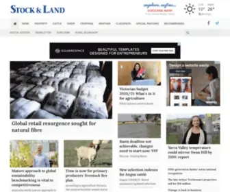 Stockandland.com.au(Agricultural & rural farm news) Screenshot