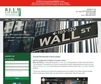 Stockattorneys.com(Florida Stockbroker Fraud Lawyer) Screenshot