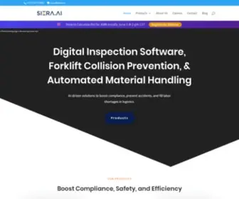 Stockedrobotics.com(Forklift Safety & Digital Inspection Solutions) Screenshot