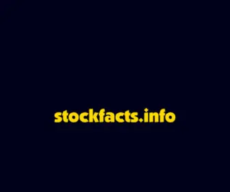 Stockfacts.info(Stockfacts info) Screenshot