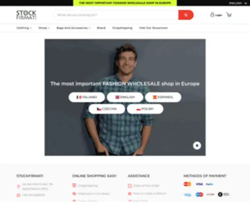 Stockfirmati.com(B2B ingrosso moda firmata) Screenshot