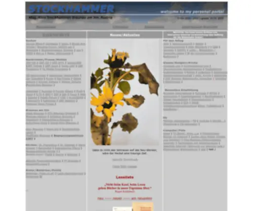 Stockhammers.info(Alois Stockhammer) Screenshot