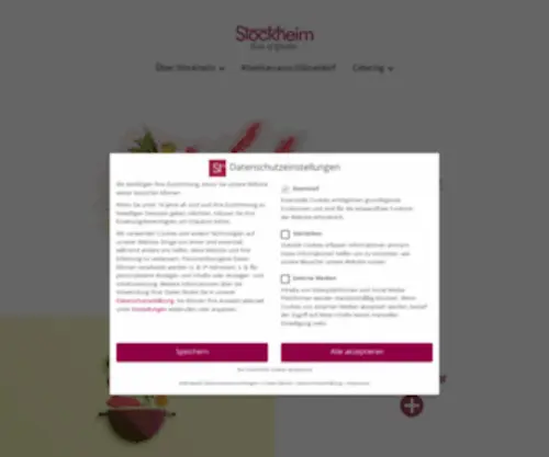 Stockheim.de(Event-Catering, Messe-Catering und Standcatering) Screenshot