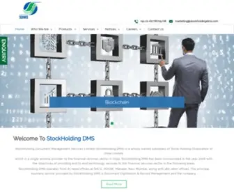 Stockholdingdms.com(Document Management System) Screenshot